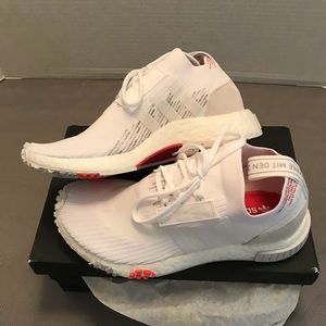 adidas nmd racer primeknit white